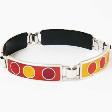 Armband, versilbert, Perli, Schwäbisch Gmünd