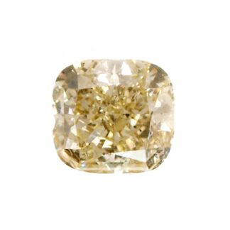 Loser Fancy-Diamant, „Fancy Intense Yellow“, intensiv gelb, unbehandelt, 1,57 ct, HRD