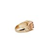 Ring mit pinkfarbenen Korunden, 1960er Jahre